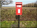 New Post Box in Pluckley Road, Bethersden