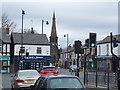 Junction of the B5239 and the A49 in Standish