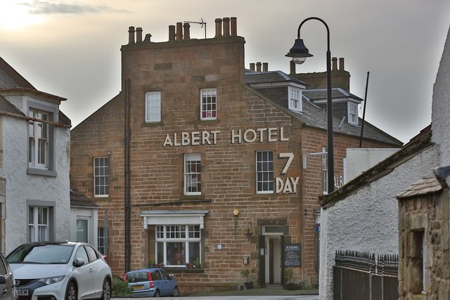 The Albert Hotel in North Queensferry