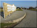 Entrance to St Merryn Park