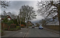 Approaching the road junction at Old Moss