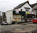 ST3087 : Vacant former Johnsons the Cleaners shop to let, Handpost, Newport by Jaggery