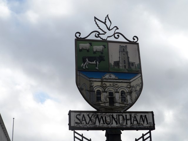 Village sign, Saxmundham