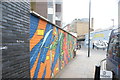 View of wall art on Hanbury Street