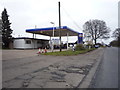 Service station on Bury Road (B1506)