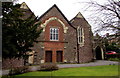 West side of the Parish Church of St John the Baptist, Newport