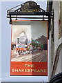 Inn sign, The Shakespeare, Margate