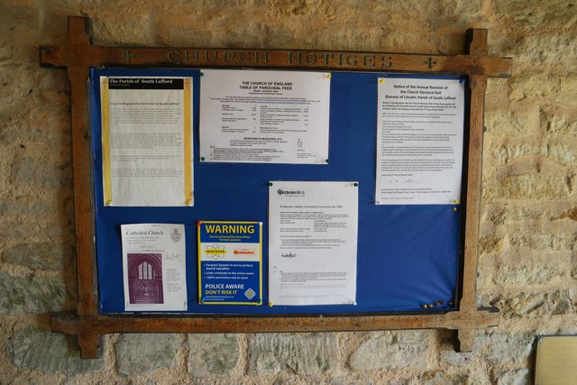 St Andrew's Church: Church notices