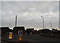 Roundabout at the end of Tythrop Way, Thame