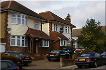 TQ2496 : Inter-war houses, Manor Road, Barnet by Christopher Hilton