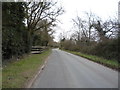 Minor road towards Dullingham