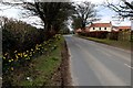 B6285 outside High Grange Farm