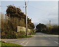 Staggered road junction, Chapel Hill, Porthtowan