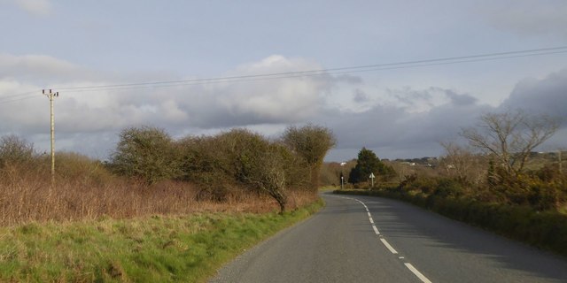New Portreath Road, south of Cambrose