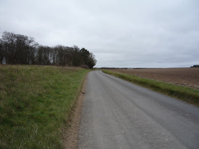 Minor road towards Dullingham 