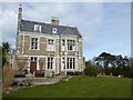 The south wall of Treloyhan Manor Hotel