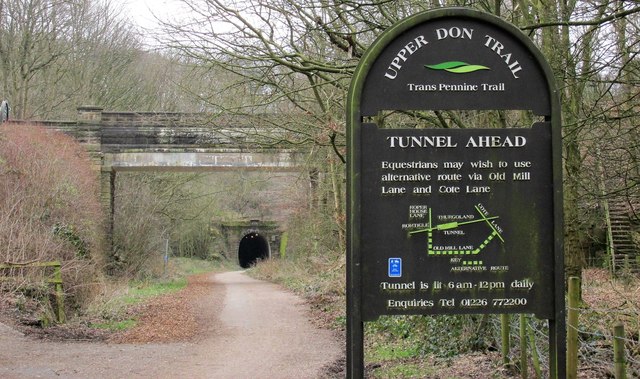 Entrance to Thurgoland tunnel.