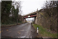 Rail bridge on Dawes Lane, Scunthorpe