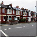 Caerleon Road bus stop and shelter, Newport