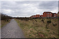 Opencast Way at Ashby Vile (pond)