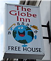 Globe Inn name sign, Loughor