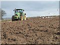 Ploughing behind Laity Farm