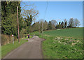 Steeple Morden: a jogger on Brook End