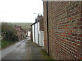 The lower part of Church Lane, Langtoft