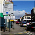 West Street directions signs, Gorseinon