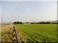 Looking along the track to Hurbuck Farm