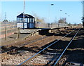 Platform at Bleasby railway station