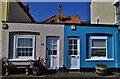 Aldeburgh High Street: A pair of cottages in Crag Path