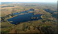 Barcraigs reservoir from the air