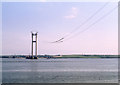 TA0224 : Humber Bridge under construction by Dylan Moore
