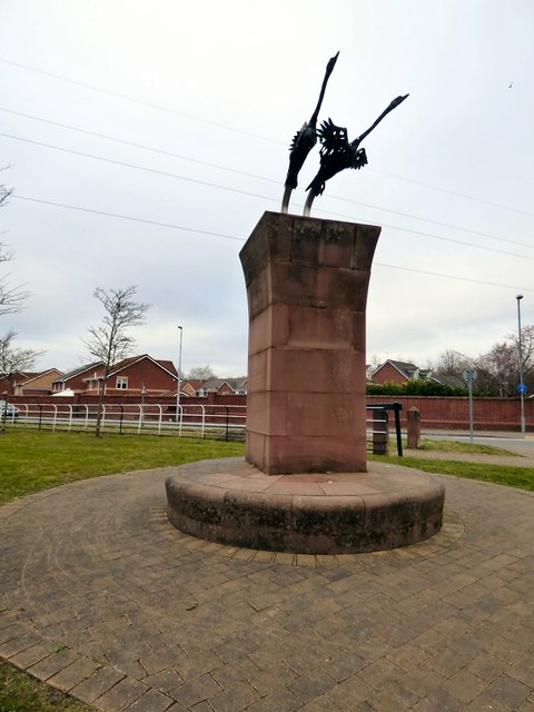 Sculpture at Keckwick