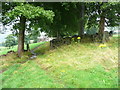 Gateway on the footpath to East Longley