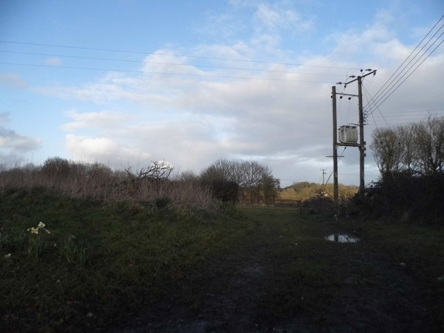 Electricity transformer in Old Burghclere