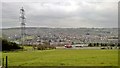 View over A616 and Stocksbridge