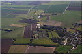 Marshchapel, Sea Dyke Way; Low Gate and the West: aerial 2016