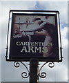 Sign for the Carpenters Arms, Harlington