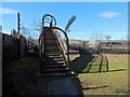 Footbridge over the railway line