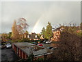 Rainbow over Droitwich Spa, Worcestershire