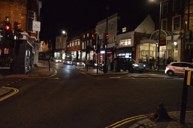 West St, High St junction