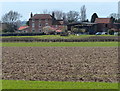 Farm at Gibsmere viewed from the Trent Valley Way