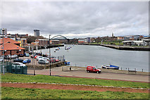 NZ4057 : River Wear, Sunderland Harbour by David Dixon