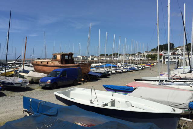 Boat park, Instow Yacht Club © Robin Stott :: Geograph Britain and Ireland