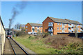 Flats by the railway, Loughborough