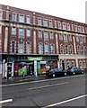 Londis banner, Clarence Place, Newport