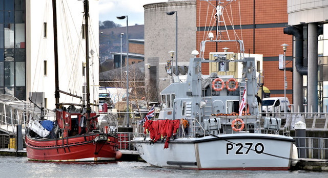 HMS "Biter", Belfast (March 2016)