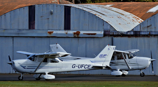 G-UFCE and G-UFCI, Newtownards Airport (March 2016)